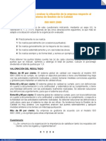 Cuestionario para Evaluar La Situación de La Empresa Respecto Al Sistema de Gestión de La Calidad ISO 9001:2000