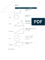 Appendix C. Geometric Formulas