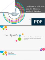 Les Acteurs de Formations