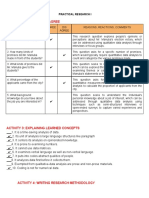 PRACTICAL RESEARCH L