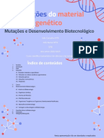 Tema 4 - Mutações e Desenvolvimento Biotecnológico (Turno 2)