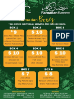 Ramadan Catering Packages - 5.5 X 8.5 - 2023