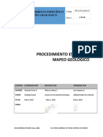 07-Procedimiento Mapeo Geologico (Actualizacion 24 de Marzo 2023)