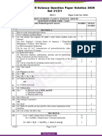 CBSE Class 10 Science Question Paper Solution 2020 Set 31 2 1