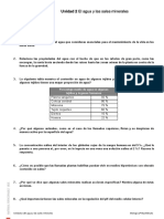 Repaso Unidad 2 - El Agua y Las Sales Minerales