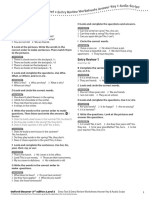 Oxford Discover 2nd Edition Test - Od2e - l2 - Entry - Test - and - Review - Worksheets - Ak