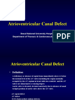 Atrioventricular Canal Defect: Seoul National University Hospital Department of Thoracic & Cardiovascular Surgery