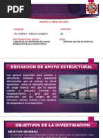 Tipos de Apoyos en Puentes Exposicion