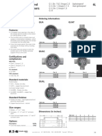 Crouse Hinds Gua Gufx Outlet Boxes With Hanger Cover Catalog Page
