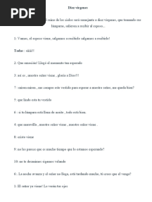 Diez Virgenes Guion