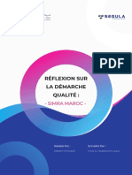 Reflexion Sur La Demarche Qualité - SIMRA Maroc