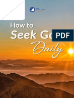 How To Seek God Daily