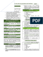 Week2Handout - NDT - Liver, Gallbladder, and Pancreas