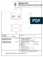Modelo ES-4: Estimulador de Bobina de Baixa Tensão