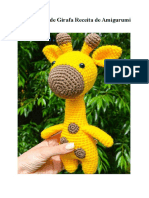 PDF Croche de Girafa Receita de Amigurumi Gratis