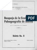 Bosquejo de La Geolog. y Paleog. Schlatter y Nederlof