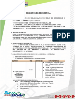 TDR - Servicio - de - Plan de Operacion y Mantenimiento