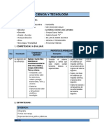 Sesion de Ciencia y Tecnología El Sistema Digestivo