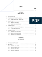 Estructura Trabajo de Investigacion