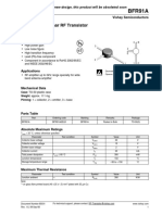 BFR91A Datasheet-Vishay