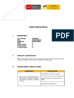 VI SEM CONTABILIDAD 5 Silabo Finanzas Publicas