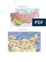 Mapa de La Urss