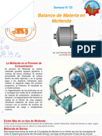 CLASE SEMANA #03 Balance de Molienda