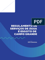 Regulamento de Servicos Aguas Guariroba 1