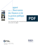 Le Pré-Rapport de l'OFGL 2023 en Feuilletable