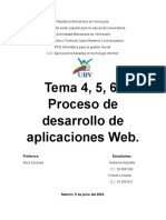 Tema 4. Proceso de Desarrollo de Aplicaciones Web