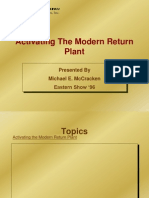 Activating and Troubleshooting The HFC Return Path