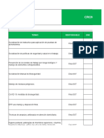 Formato Cronograma de Capacitaciones