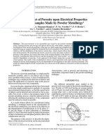 Anomalous Effect of Porosity