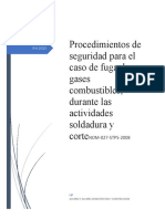 Protocolo de Emergencias Por Fuga de Gas L.P