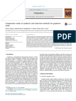 Comparative Study of Synthesis and Reduction Methods (2016)