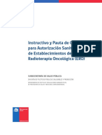 20 - Instructivo y Pauta A.S Establecimientos de Radioterapia Oncológica Ero