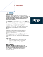 Levantamiento Topográfico