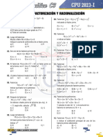 P03 - Factorizacion y Racionalización