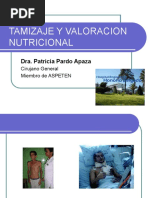 Ponencia Tamizaje y Evalucación Nutricional