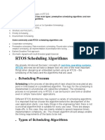 Scheduling Algorithm