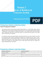 Module 2 - Analysis of Reinforced Concrete Section