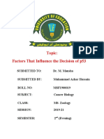 Role of p53