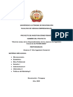 2º Ing Proyecto de Investigación - Interdisciplinario