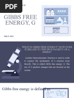 Gibbs Free Energy G