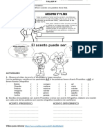 1 - Taller-Lengua Castellana - 5°-Acento 9 de Junio 2023