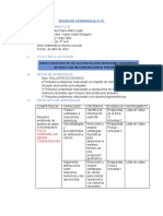 Sesión de Aprendizaje Refuerzo Escolar - 5