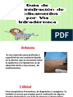 Presentación Intradermica