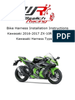 Bike Harness Installation Kawasaki Type 13a 2016 2017 ZX10R ZX10RR v02