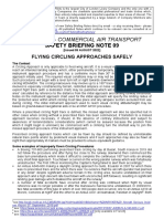 Air Pilots - Commercial Air Transport: Safety Briefing Note 09