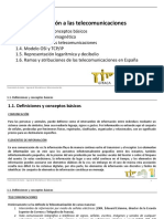 Tema 1 - Introducción A Las Telecomunicaciones